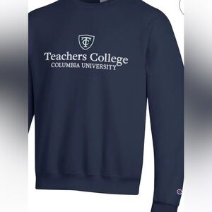 CHAMPION Columbia University Teachers College Hoodie Sweatshirt Men Size XXL NWT